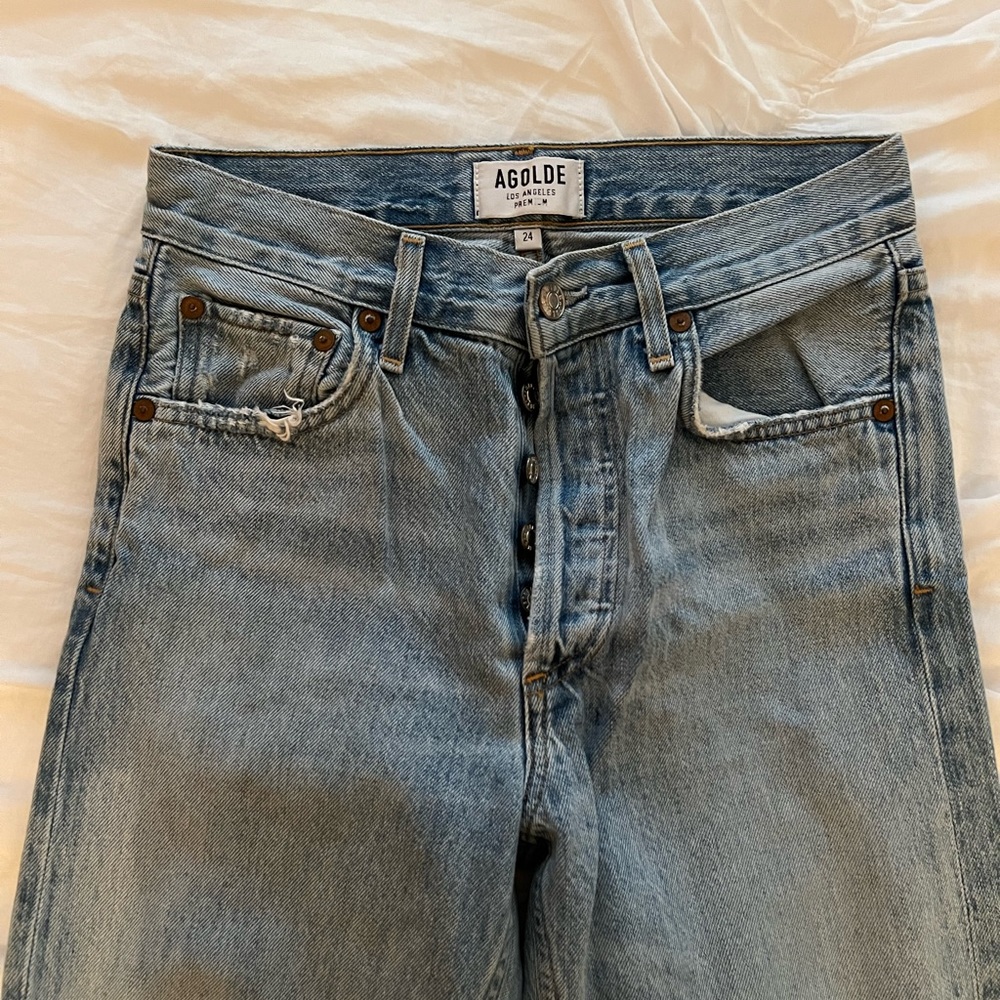 Agolde Jamie High Rise Jeans - Picture 5 of 6